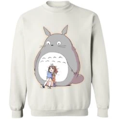 Totoro And The Little Girl Sweatshirt -Ghibli redirect10092021001057 1 1