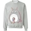 Totoro And The Little Girl Sweatshirt