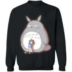 Totoro And The Little Girl Sweatshirt -Ghibli redirect10092021001057 2 1