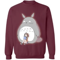 Totoro And The Little Girl Sweatshirt -Ghibli redirect10092021001057 3
