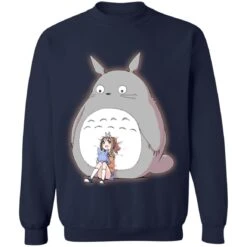 Totoro And The Little Girl Sweatshirt -Ghibli redirect10092021001057 4 1