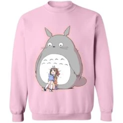 Totoro And The Little Girl Sweatshirt -Ghibli redirect10092021001057 8 1