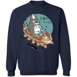 Totoro Riding Catbus Sweatshirt -Ghibli redirect10102021051018 4