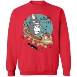 Totoro Riding Catbus Sweatshirt -Ghibli redirect10102021051018 5