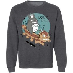 Totoro Riding Catbus Sweatshirt -Ghibli redirect10102021051018 6 1
