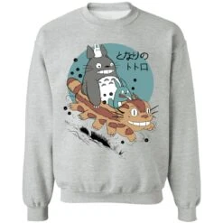 Totoro Riding Catbus Sweatshirt -Ghibli redirect10102021051018 9