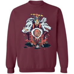 Princess Mononoke Characters Sweatshirt -Ghibli redirect10102021051020 12