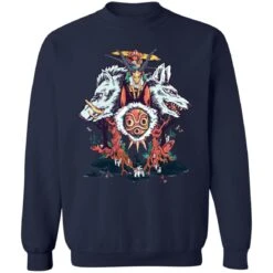 Princess Mononoke Characters Sweatshirt -Ghibli redirect10102021051020 13 1
