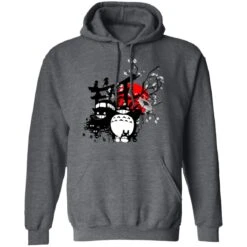 Totoro And Friends By The Red Moon Hoodie -Ghibli redirect10102021051020 4 1
