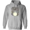 Totoro And Flowers Fanart Hoodie