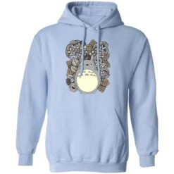 Totoro And Flowers Fanart Hoodie -Ghibli redirect10132022021048 4