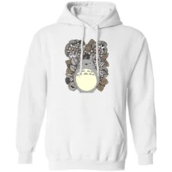 Totoro And Flowers Fanart Hoodie -Ghibli redirect10132022021048 6
