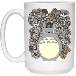 Totoro And Flowers Fanart Mug -Ghibli redirect10132022031038 1 1