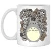 Totoro And Flowers Fanart Mug