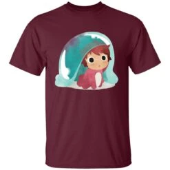 Ponyo Water Color T Shirt -Ghibli redirect10142021121047 5