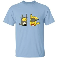 Totoro And Pikachu Cosplaying T Shirt -Ghibli redirect11022022011146 14 1