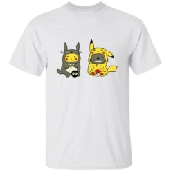 Totoro And Pikachu Cosplaying T Shirt -Ghibli redirect11022022011146 15 1