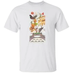 Totoro And Ghibli Friends Fanart T Shirt -Ghibli redirect11022022011155 1 1