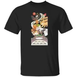 Totoro And Ghibli Friends Fanart T Shirt -Ghibli redirect11022022011155 2 1