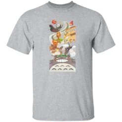 Totoro And Ghibli Friends Fanart T Shirt -Ghibli redirect11022022011156 5