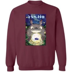 Totoro Holding The Catbus Sweatshirt -Ghibli redirect11022022131109 3 1