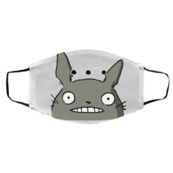 Totoro Poker Face Face Mask