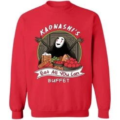 Spirited Away – No Face Kaonashi Buffet Sweatshirt -Ghibli redirect11172021061155 5