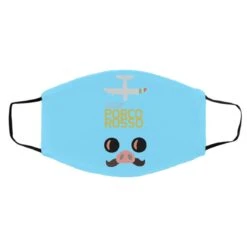 Porco Rosso Face Mask