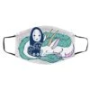 Spirited Away – No Face And Haku Face Mask