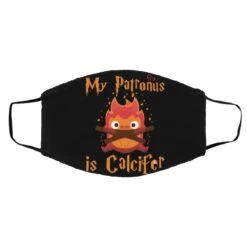 Howl’s Moving Castle – My Patronus Is Calcifer Face Mask