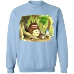 Totoro In Jungle Water Color Sweatshirt -Ghibli redirect11262021071100 11 1