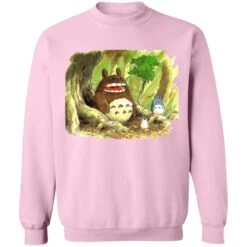Totoro In Jungle Water Color Sweatshirt -Ghibli redirect11262021071100 12