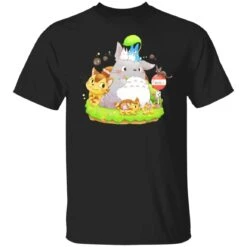 Totoro Family And The Cat Bus T Shirt -Ghibli redirect11262021071109 2 1