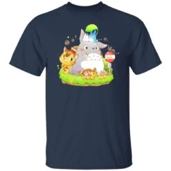 Totoro Family And The Cat Bus T Shirt -Ghibli redirect11262021071109 6