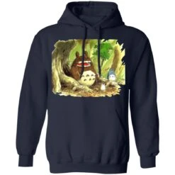 Totoro In Jungle Water Color Hoodie -Ghibli redirect11262021071149 12