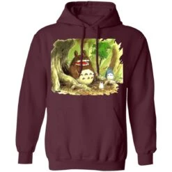 Totoro In Jungle Water Color Hoodie -Ghibli redirect11262021071149 16 1