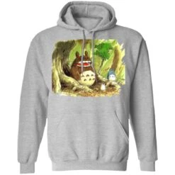 Totoro In Jungle Water Color Hoodie -Ghibli redirect11262021071149 9 1