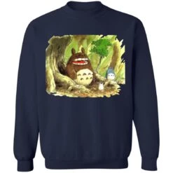 Totoro In Jungle Water Color Sweatshirt -Ghibli redirect11262021071159 4 1