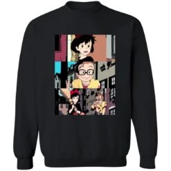 Kiki’s Delivery Service Tower Collage Sweatshirt Unisex -Ghibli redirect11272020071146 2 1