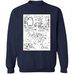 Totoro Original Character Sketch Sweatshirt Unisex -Ghibli redirect11282020031101 4 1