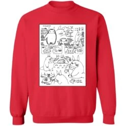 Totoro Original Character Sketch Sweatshirt Unisex -Ghibli redirect11282020031101 5
