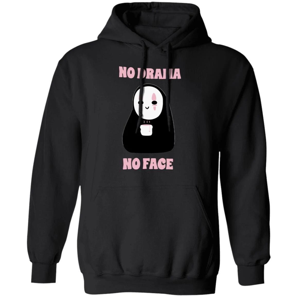 No Drama, No Face Hoodie Unisex 13 No Drama, No Face Hoodie Unisex - Image 13