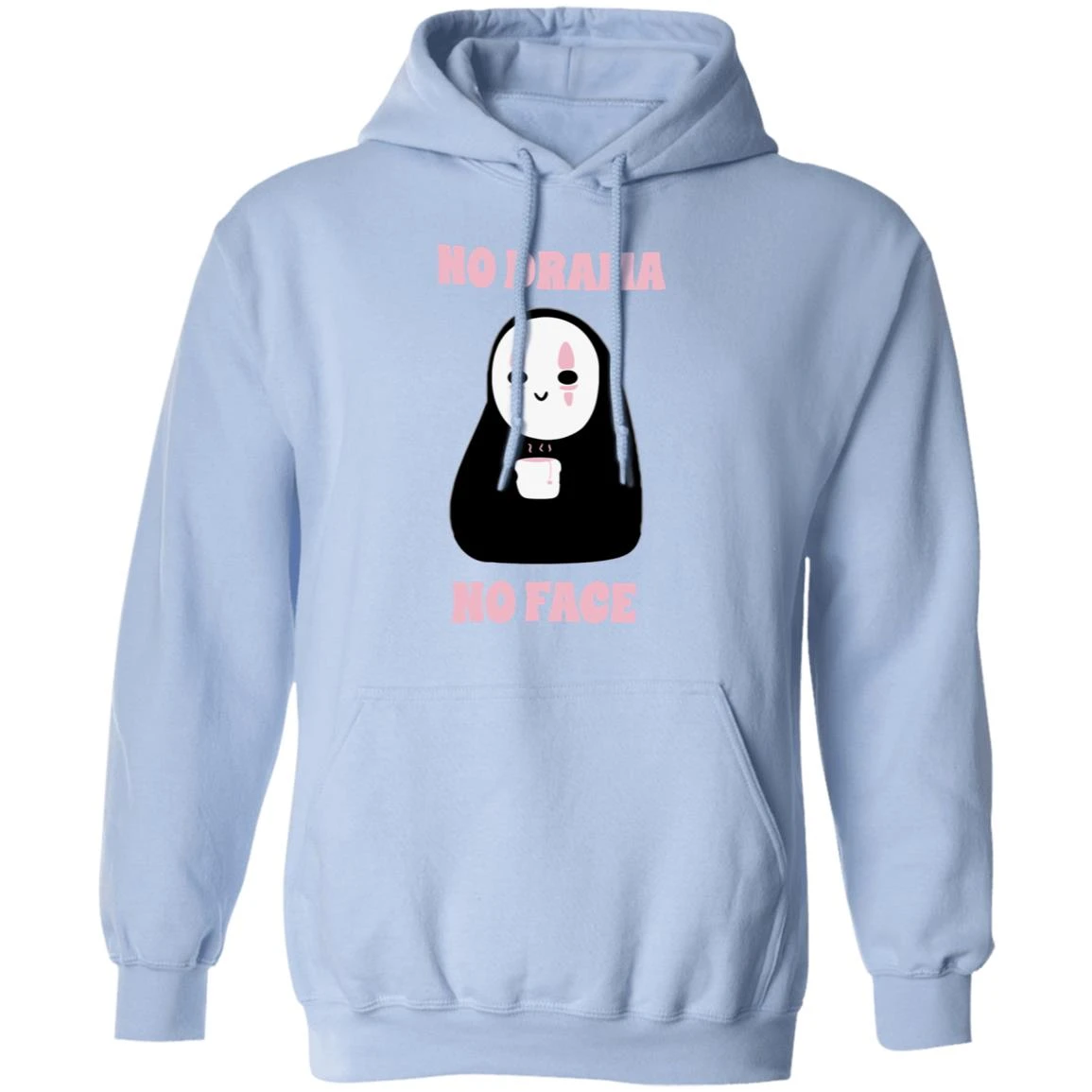 No Drama, No Face Hoodie Unisex 7 No Drama, No Face Hoodie Unisex - Image 7