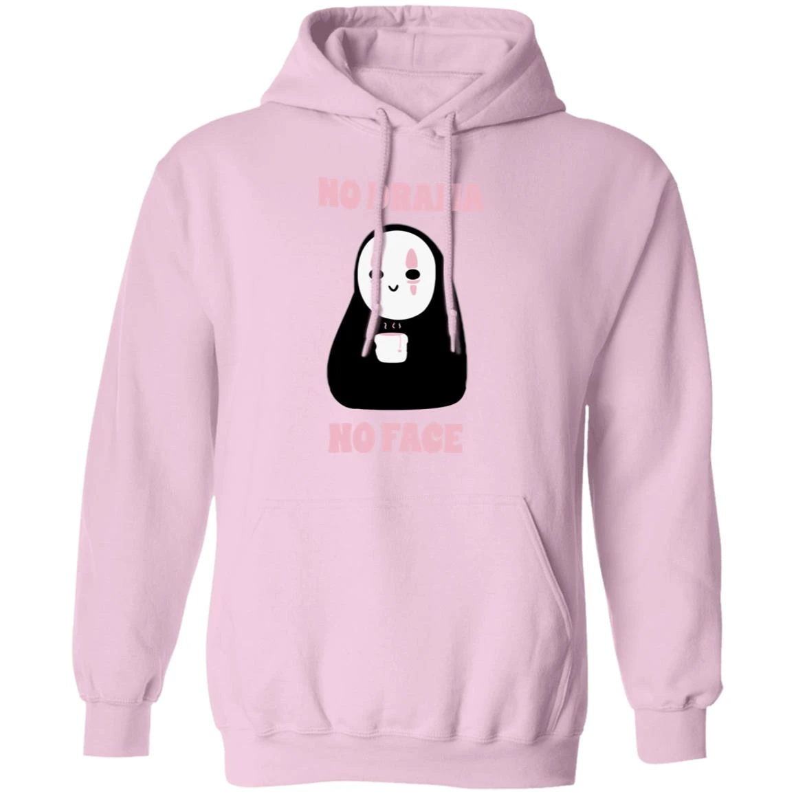 No Drama, No Face Hoodie Unisex 8 No Drama, No Face Hoodie Unisex - Image 8