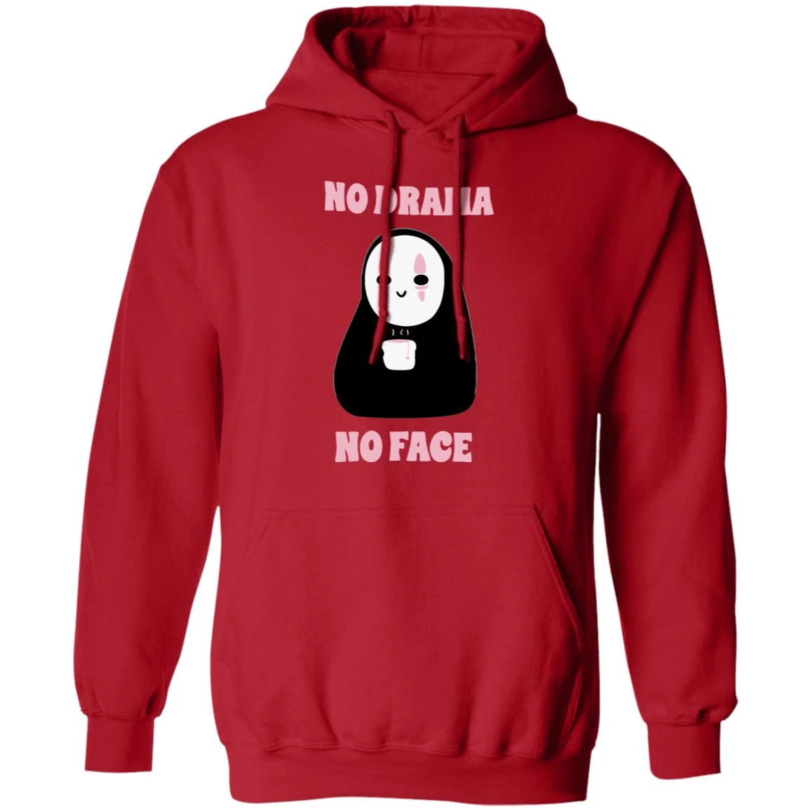 No Drama, No Face Hoodie Unisex 20 No Drama, No Face Hoodie Unisex - Image 20