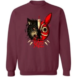Princess Mononoke Mask & Wolf Sweatshirt 28 Princess Mononoke Mask & Wolf Sweatshirt -Ghibli redirect12012020121210 3 1