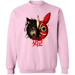 Princess Mononoke Mask & Wolf Sweatshirt 24 Princess Mononoke Mask & Wolf Sweatshirt -Ghibli redirect12012020121210 8