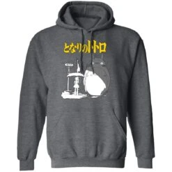 My Neighbor Totoro Poster Black & White Hoodie -Ghibli redirect12022020111249 2 1
