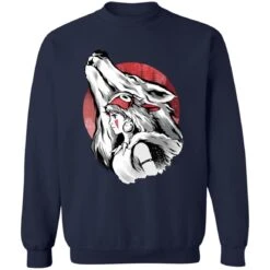 Princess Mononoke – Red Moon Sweatshirt -Ghibli redirect12042020131252 4