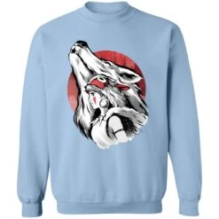 Princess Mononoke – Red Moon Sweatshirt -Ghibli redirect12042020131252 7 1